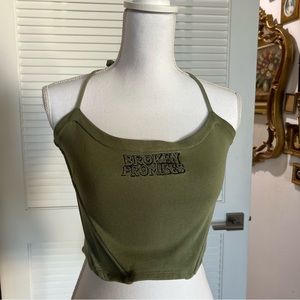 Broken Promises Cotton Corset Top